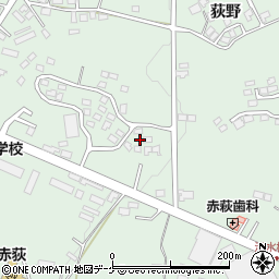 岩手県一関市赤荻荻野515-16周辺の地図