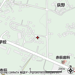 岩手県一関市赤荻荻野515-17周辺の地図