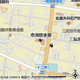一関市消防本部　一関西消防署庶務係周辺の地図