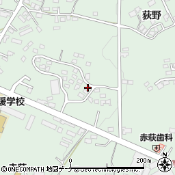 岩手県一関市赤荻荻野515-85周辺の地図
