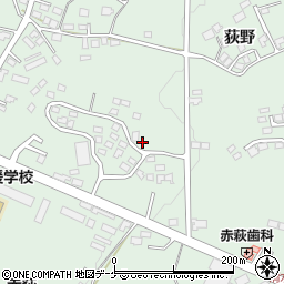 岩手県一関市赤荻荻野515-37周辺の地図