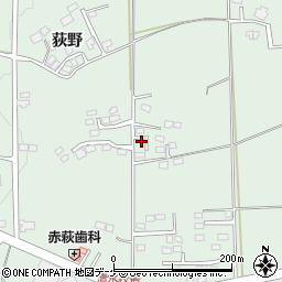 岩手県一関市赤荻荻野78周辺の地図