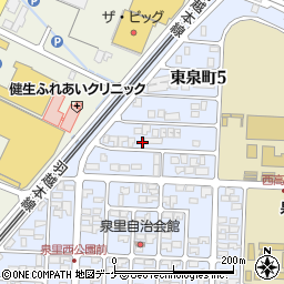 山形県酒田市酒井新田正龍寺割周辺の地図