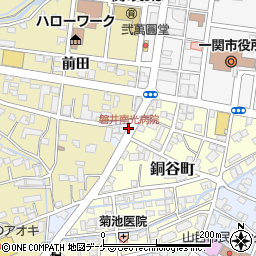 磐井南光病院周辺の地図