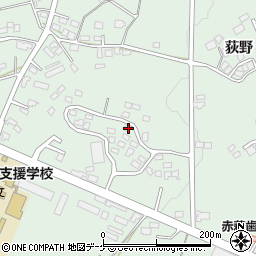 岩手県一関市赤荻荻野515-80周辺の地図