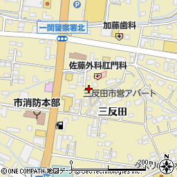 岩手県一関市山目三反田92-11周辺の地図