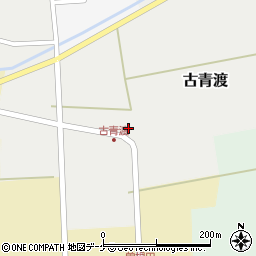 山形県酒田市古青渡古青渡周辺の地図