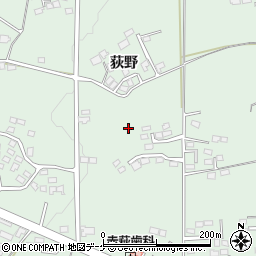 岩手県一関市赤荻荻野周辺の地図