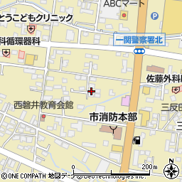 岩手県一関市山目中野82-9周辺の地図