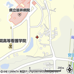 岩手県一関市狐禅寺大平周辺の地図