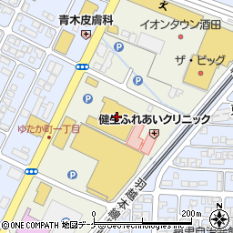 クラフトハートトーカイ・こぴあコープ酒田店周辺の地図