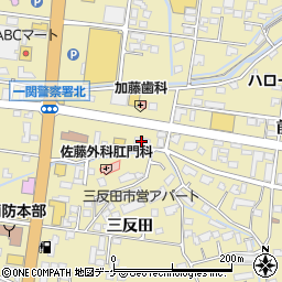 東北銀行一関支店 ＡＴＭ周辺の地図