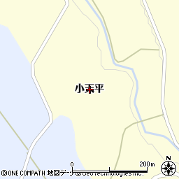 岩手県一関市千厩町清田小天平周辺の地図