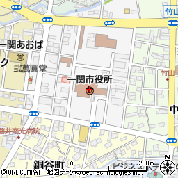北日本銀行一関市役所 ＡＴＭ周辺の地図