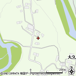 岩手県一関市萩荘大袋395周辺の地図