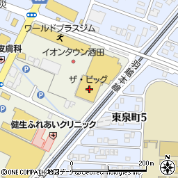 山形銀行ザビッグ酒田北店 ＡＴＭ周辺の地図