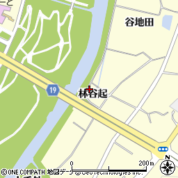 岩手県一関市狐禅寺林谷起周辺の地図