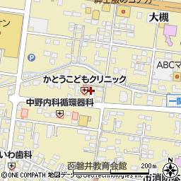 小野調剤薬局中野店周辺の地図