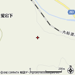 岩手県一関市室根町折壁向山198周辺の地図