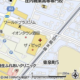 ライトオン酒田イオンタウン店周辺の地図