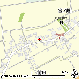 山形県酒田市牧曽根宮ノ越80-1周辺の地図