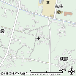 岩手県一関市赤荻荻野396-9周辺の地図