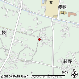 岩手県一関市赤荻荻野396-11周辺の地図