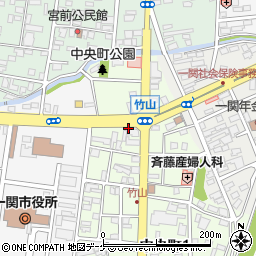 竹千庵周辺の地図