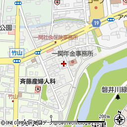 岩手県一関市五代町周辺の地図
