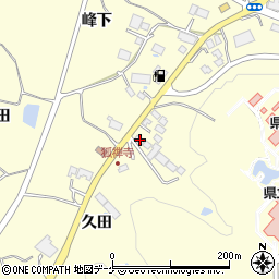 岩手県一関市狐禅寺峰下50-4周辺の地図