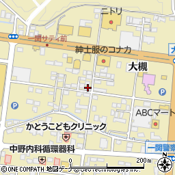 金沢屋　一ノ関店周辺の地図