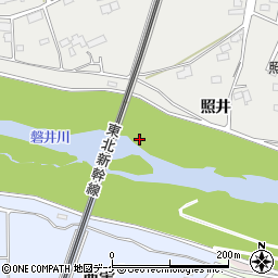 岩手県一関市中里新照井周辺の地図
