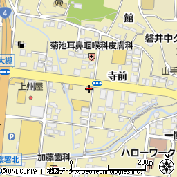 幸楽苑一関店周辺の地図