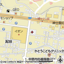 かっぱ寿司 一関店周辺の地図
