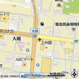盛岡日産モーター一関店周辺の地図