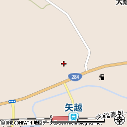 岩手県一関市室根町矢越大畑161周辺の地図