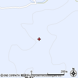 山形県酒田市北沢大坂周辺の地図