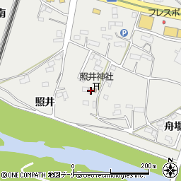岩手県一関市中里照井6周辺の地図
