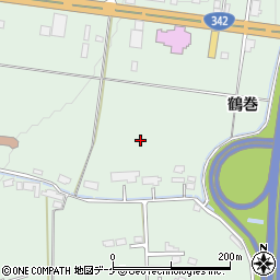 岩手県一関市赤荻鶴巻周辺の地図