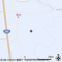 山形県酒田市北沢33周辺の地図