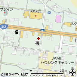 岩手県一関市赤荻堺周辺の地図