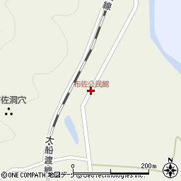 布佐公民館周辺の地図