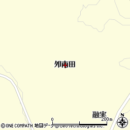 岩手県一関市千厩町清田夘南田周辺の地図