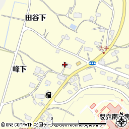 岩手県一関市狐禅寺峰下81周辺の地図