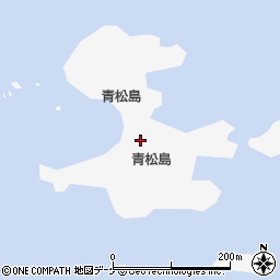 青松島周辺の地図