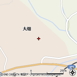 岩手県一関市室根町矢越大畑98周辺の地図