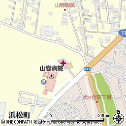 山形県酒田市浜松町1-5周辺の地図
