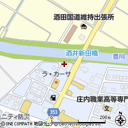 ドコモショップ酒田北店周辺の地図