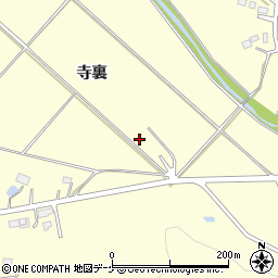 狐禅寺砂利周辺の地図