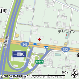 株式会社山一本店　一関支店周辺の地図